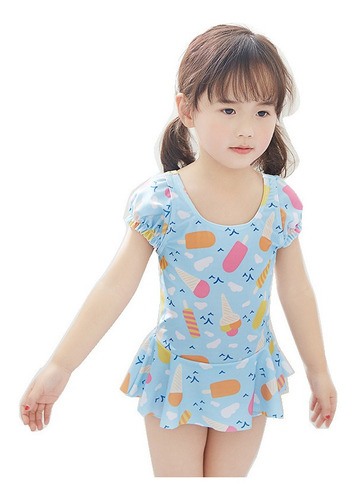 Traje De Baño Niñas Talla 2-12