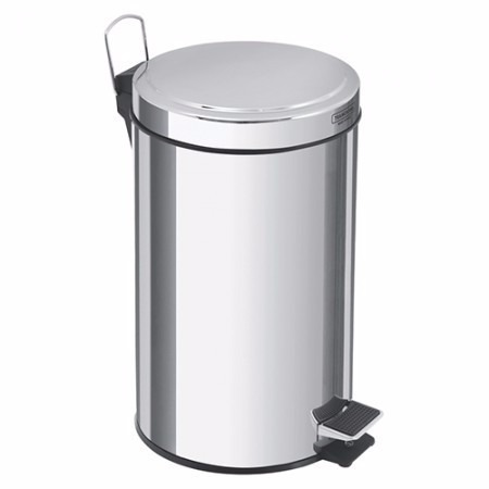 Lixeira Tramontina 20l Aço Inox C/pedal, 94538/120