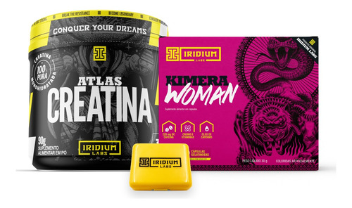 Kit Creatina + Termogênico Kimera Woman