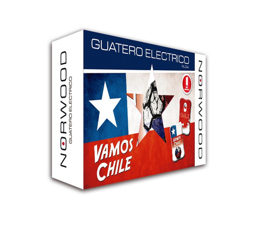 Guatero Eléctrico Norwood. Vamos Chile!!