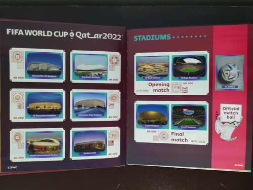 Mundial Qatar 2022 Platino Panini Original 100% Completo (: (Usado)