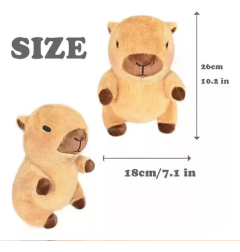 Capybara Juego 25cm De Ropa De Capibara 9 Piezas De