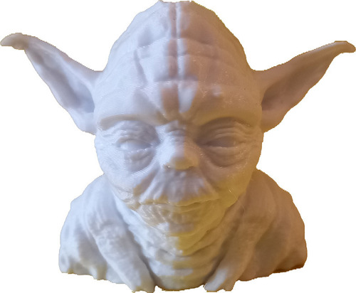 Star Wars Busto De Yoda Impresion 3d Alvarena3d