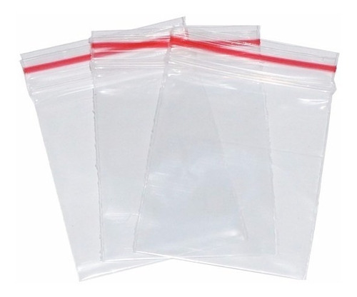 1000 Sacos Saquinho Zip Lock Hermético 4x4 Abre E Fecha