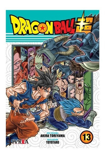 Dragon Ball Super Manga Tomo 13 Ivrea Microcentro Lelab