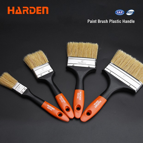 Pincel 63mm 2.5'' Cerda China Harden Profesional Cerdas Negro