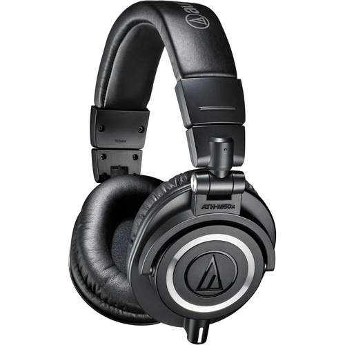Fone Headset Audio Technica Para Podcast - Ath-m50x M-series
