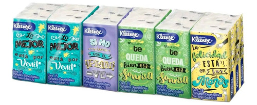 Pañuelos Desechables Kleenex Sella Pack Con 24pz