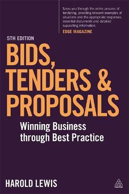 Libro Bids, Tenders And Proposals : Winning Business Thro...