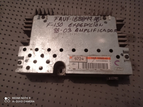 Amplificador Ford F150 Expedición 1997al 2003 Fauf-18b849-ab