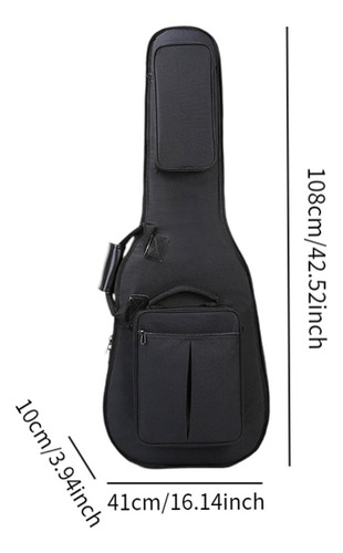 Cx Mochila Para Guitarra Con Acolchado Grueso Y Correas De