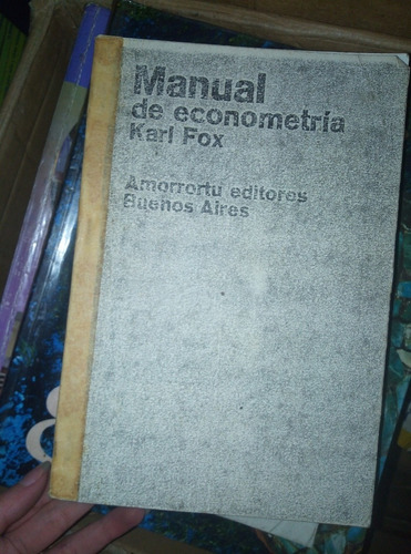 Manual De Econometría, Karl Fox