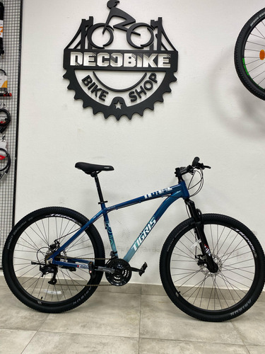 Bici Topmega Tigris R29 21v Mazas A Ruleman Frenos A Disco Gris 16 "