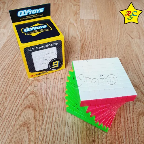 Cubo Rubik 9x9 Qiyi Big Cube Speedcube Stickerless Mate
