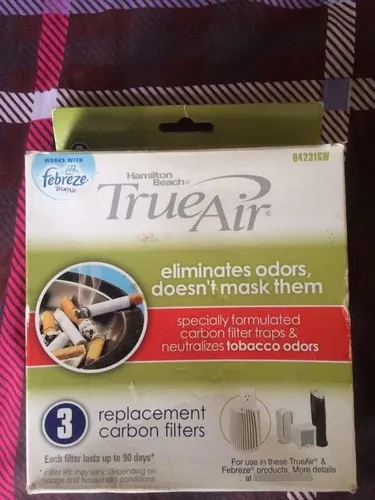 Hamilton Beach True Air Carbon Filter For Tobacco Odors MercadoLibre