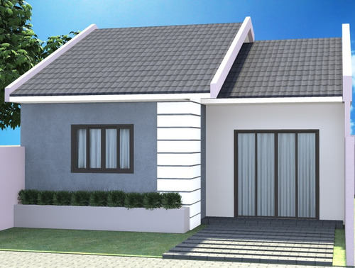 Projeto Arquitetônico Dz 54m² E 2 Quartos Lote 7,35x11,5