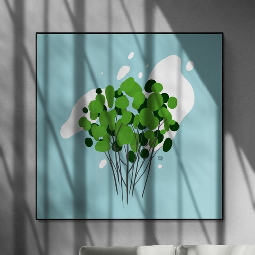 Imagen 1 de 2 de 50x50 Cms Impresión Fine Art Papel 100% Algodón