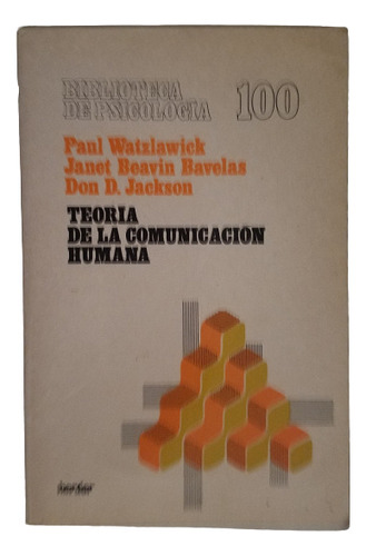 Teoria Comunicacion Humana Paul Watzlawick Psicologia Herder