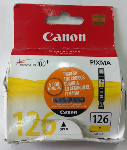 Tinta Canon 126 (amarillo) / Futuro Tecnologia