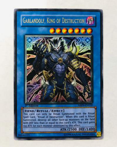 Garlandolf, King Of Destruction Abpf-en039 1st. Yugioh!
