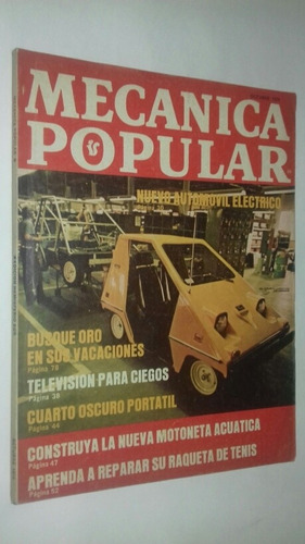 Revista Mecanica Popular Octubre 1974 