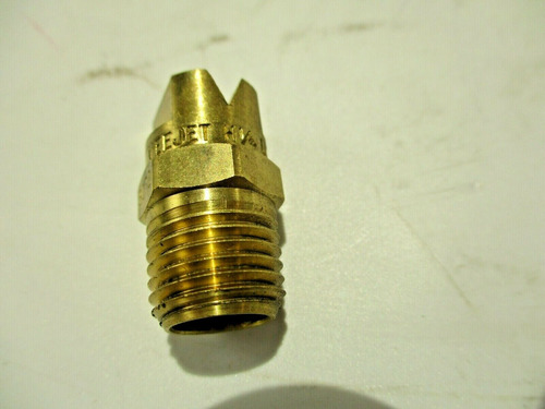 New S.s. Co H1/4 U Veejet Brass Solid Stream Spray Nozzl Ggx