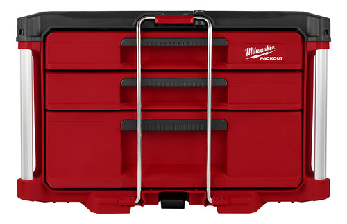 Milwaukee 48-22-8447 caja de herramientas con 3 cajones color rojo