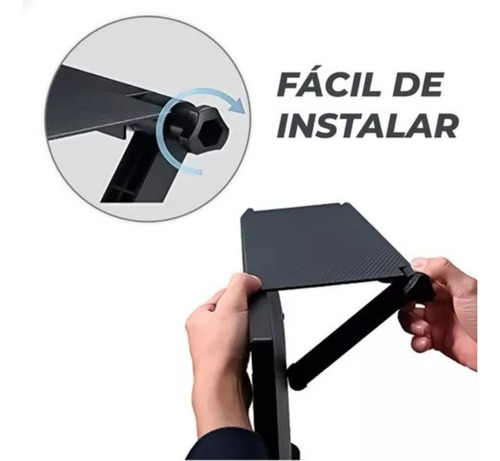 Soporte Estante Ajustable 360 En Tv Para Canalera Ub