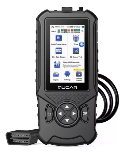 Scanner Automotivo Mucar Cde900 Android Wi-fi 2g Ram + 16g