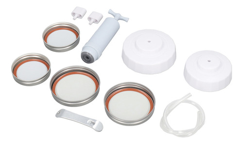 Bh Compatible Kit De Sellado Al Vacío Mason Jar, Bomba