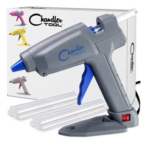 Pistola De Pegamento Caliente 100w Full Size Kit 10 Barras