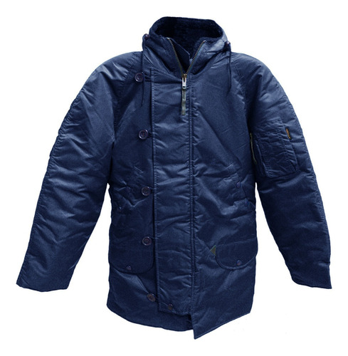 Campera Parka Ardilla Tipo N-3b Abrigada 