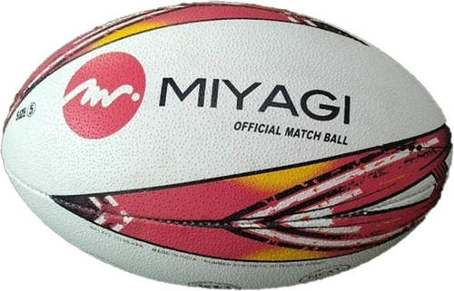 Balón Rugby Miyagi Size 5 Official Match Ball