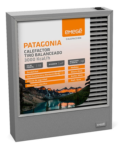 Calefactor Emege 3000 Tb 9030 Patagonia