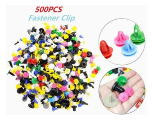 Clips De Tapizeria Paquete 500 Pcs, Variadas Y De Colores