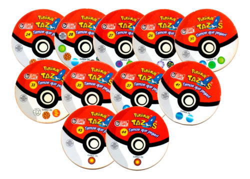 Coleção Pokémon Redondo Elma Chips Original