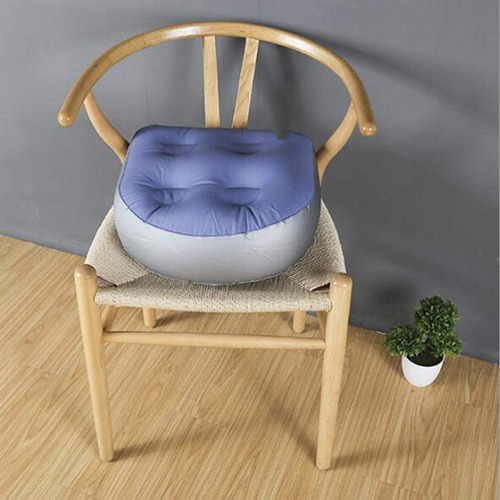 Imagen 2 de 6 de Asiento Elevador Cojín Inflable Respaldo De La Silla Con Suc