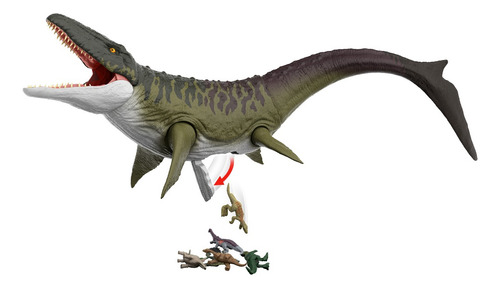 Jurassic World Dinossauro Rebirth Super Colossal Mosasaurus