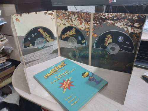 Cdvd Box Multiokê Coleção O Melhor Do Gospel 1 - 3 Discos 