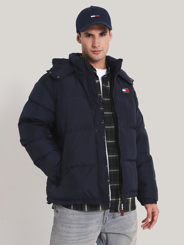 Parka Alaska Acolchada Azul Tommy Jeans