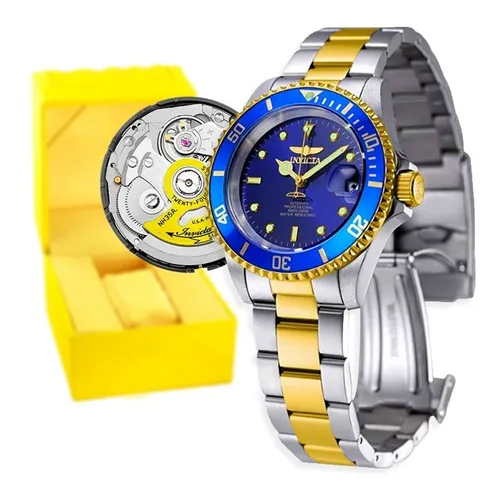 Reloj invicta oro 18k hotsell