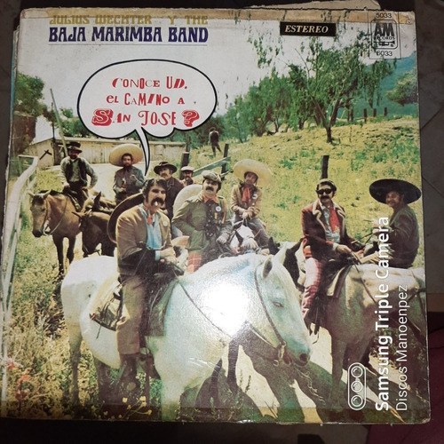 Vinilo Julius Wetcher Y The Baja Marimba Band Conoce Ust Bi2