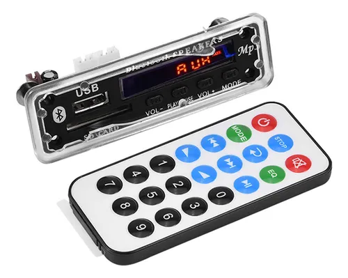 Tarjeta Decodificadora De Audio Mp3 Wma, Módulo Bluetooth In