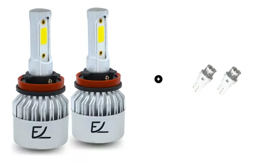 Par Bombillos Led H11- H9- H8 Carro Y Moto 7600lm Reales