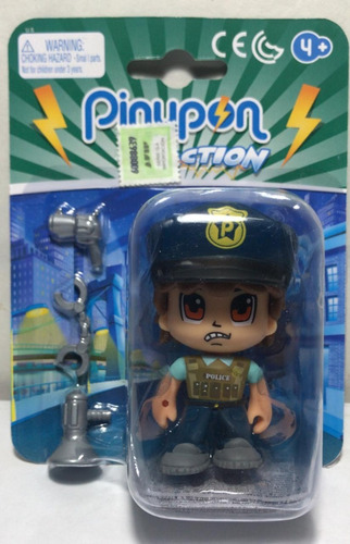 Pinypon Action Figura Swat C/accesorios 15589 Sobreruedasjug