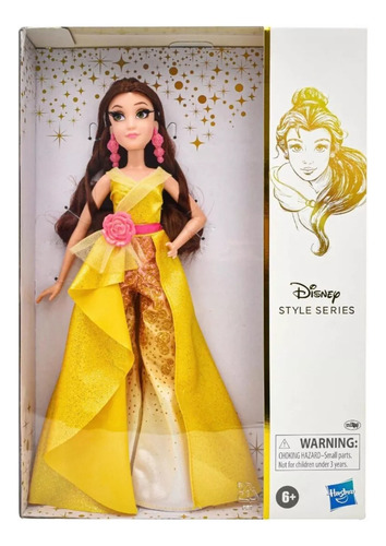 Muñeca Hasbro Disney Princess Style Serie 08 Bella 32 Cm