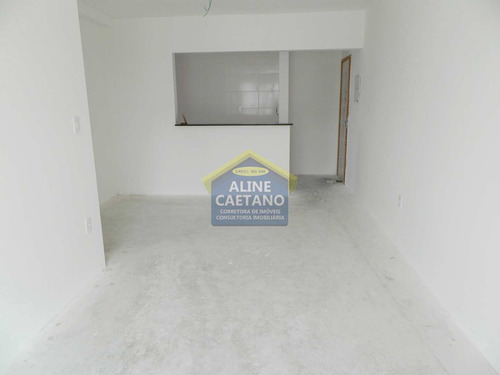 Imagem 2 de 30 de Novo * Prontinho Para Morar Em Praia Top - 3 Dorms Com 2 Vagas - Vlct00100