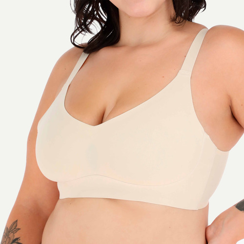 Sosten Seamless Macho Y Hembra Flores Mujer 13270-135