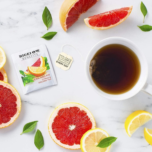 Té Cítrico Bigelow Benefits Citrus Oolong Lean Fit 18 Bolsas