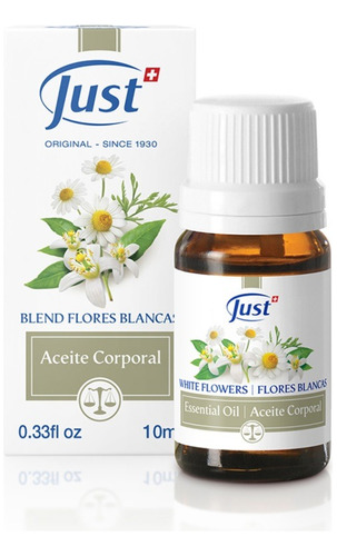 Aceite Esencial Swiss Just Flores Blancas 10ml